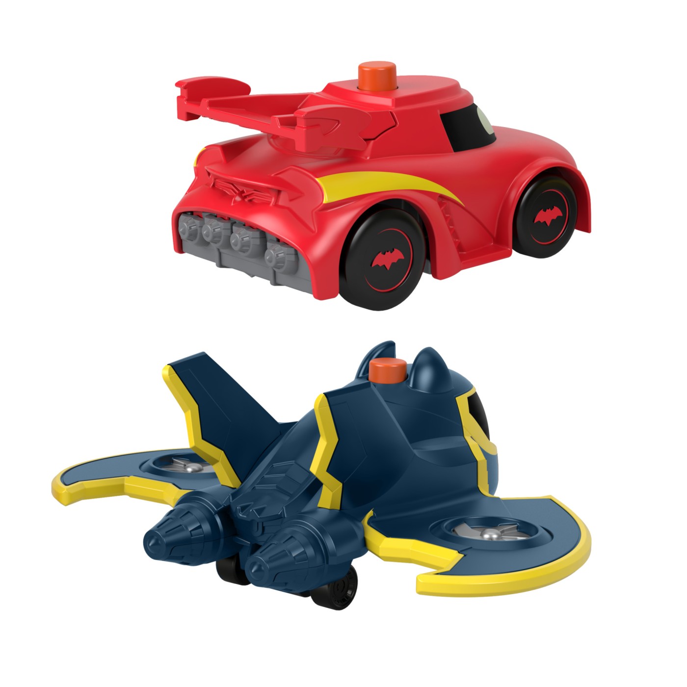 Set 2 masinute cu lumini - Redbird & Batwing | Fisher Price - 7 | YEO