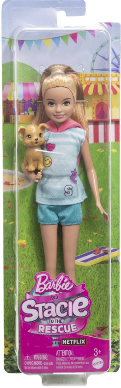 Papusa Barbie - Stacie si catelusul de companie | Mattel - 6 | YEO