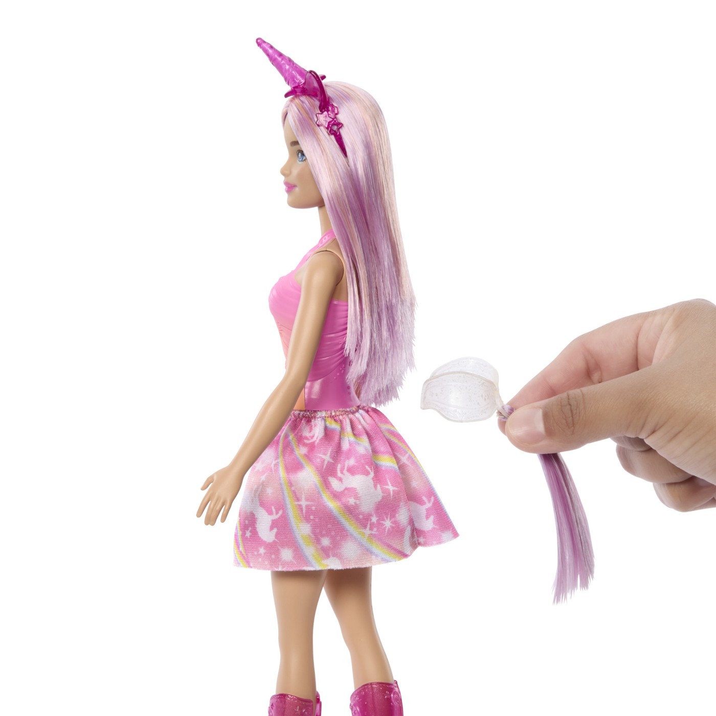 Papusa - Barbie - Cu accesorii magice de unicorn | Mattel - 1 | YEO