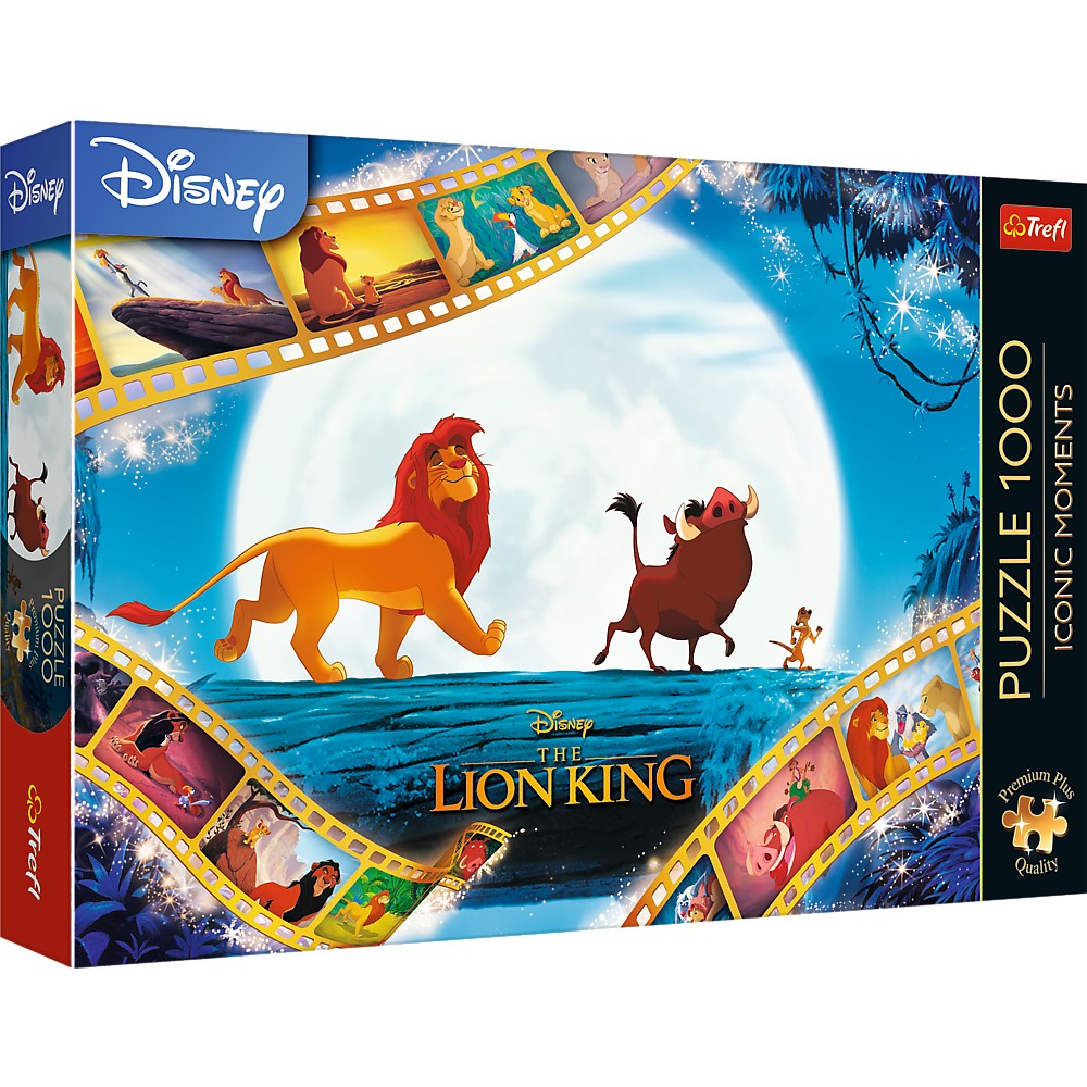 Puzzle 1000 piese - Disney - Iconic Moments - Regele Leu | Trefl - 1 | YEO