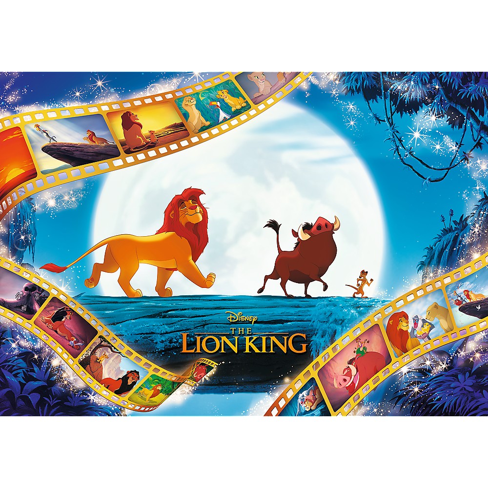 Puzzle 1000 piese - Disney - Iconic Moments - Regele Leu | Trefl