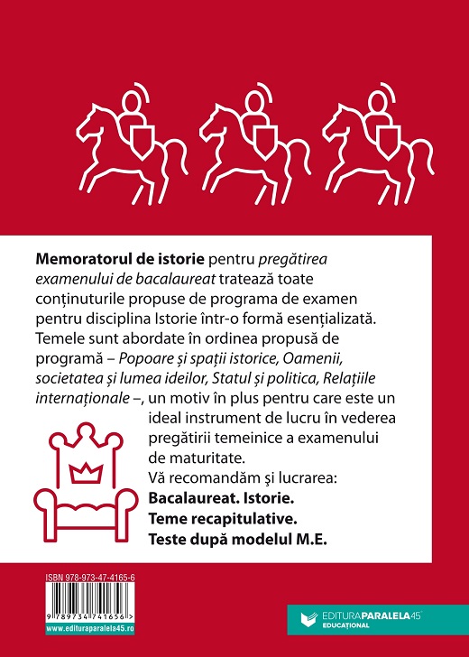 Memorator de istorie pentru liceu | Emilian Colceru