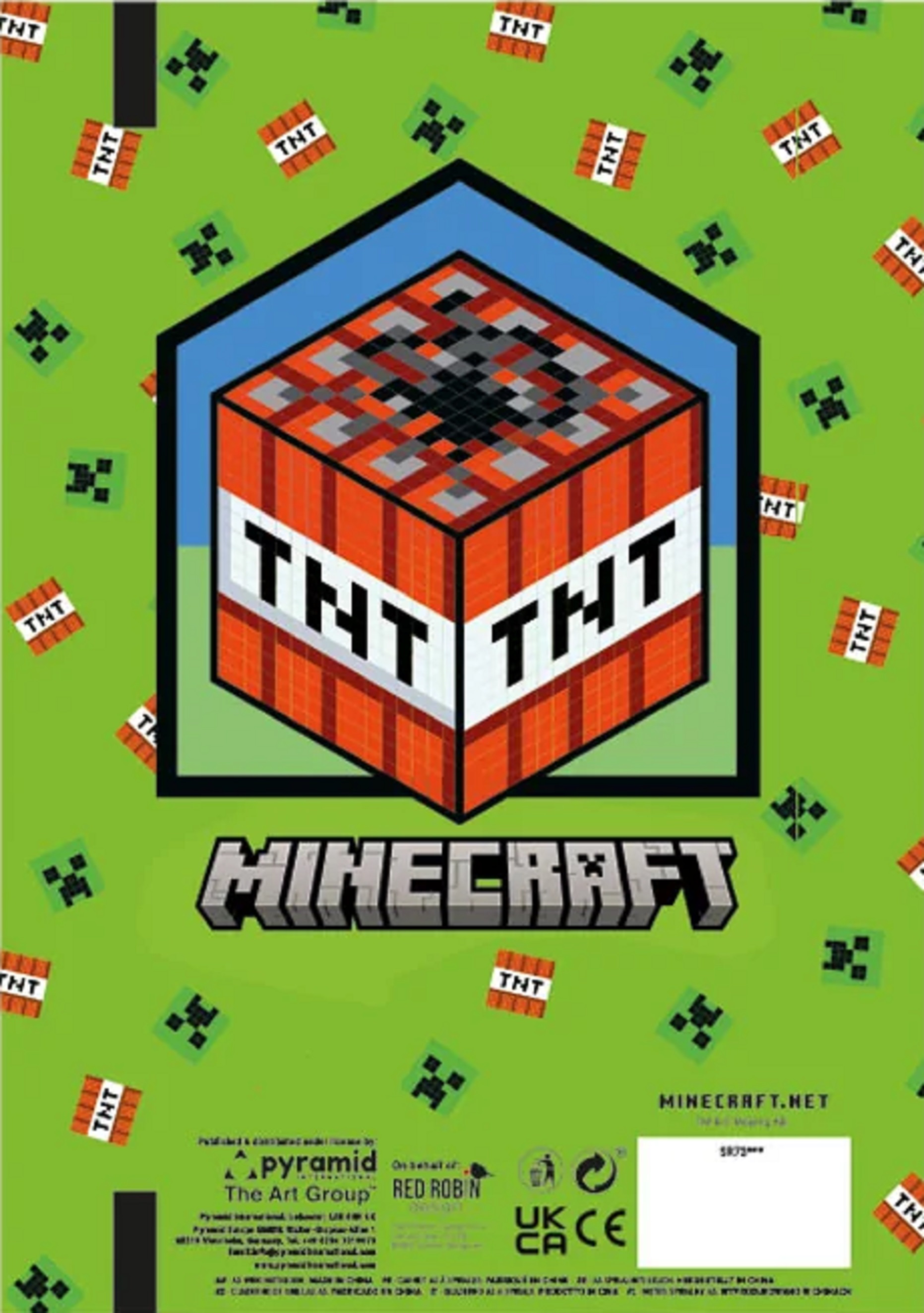 Carnet A5 - Minecraft | Pyramid International