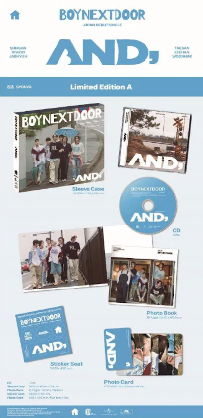 AND, (Limited Edition A) | BoyNextDoor