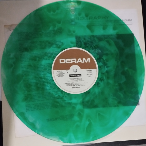 David Bowie - Green Vinyl | David Bowie - 1 | YEO