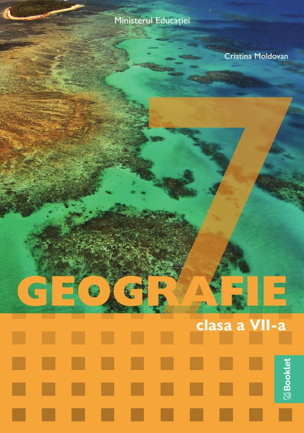 Manual - Geografie, clasa a VII-a | Cristina Moldovan - 3 | YEO