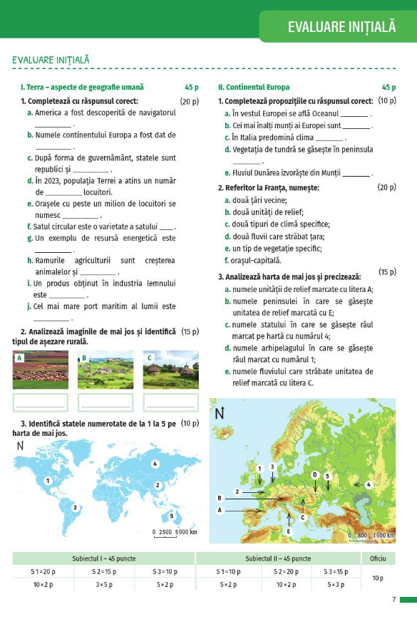 Manual - Geografie, clasa a VII-a | Cristina Moldovan - 2 | YEO