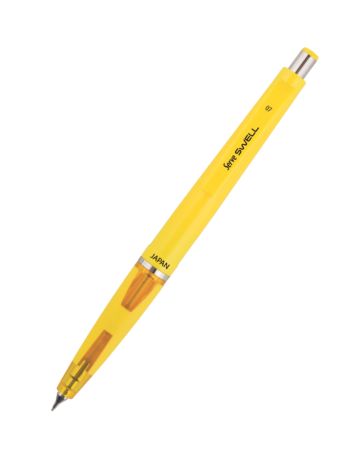 Creion mecanic - Swell 0.7mm galben | Serve