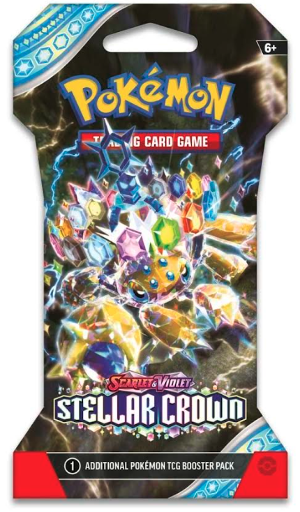 Pokemon TCG - Scarlet & Violet: Stellar Crown 1 Blister Booster Pack - Mai multe modele | The Pokemon Company - 3 | YEO