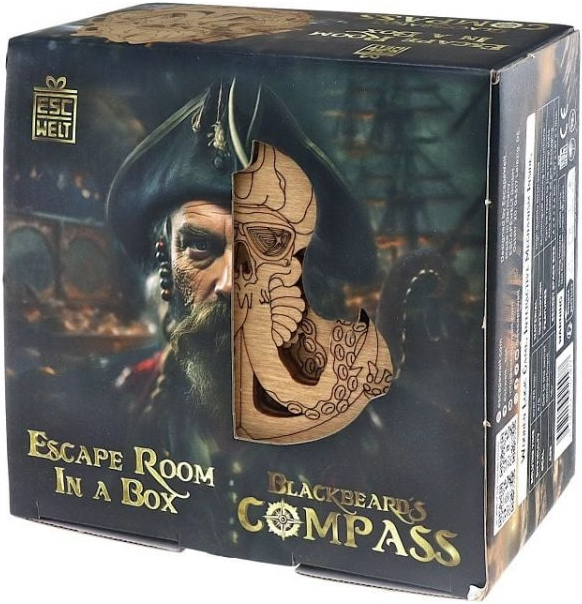 Puzzle 3D, 123 piese - Blackbeard’s Compass | Escape Welt - 4 | YEO