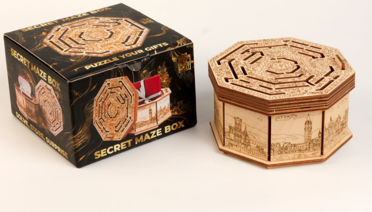 Puzzle 3D, 315 piese - Secret Maze Box | Escape Welt - 6 | YEO