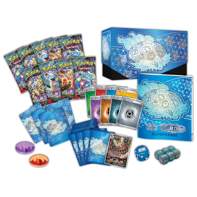 Pokemon TCG - Scarlet & Violet: Stellar Crown Elite Trainer Box | The Pokemon Company - 5 | YEO