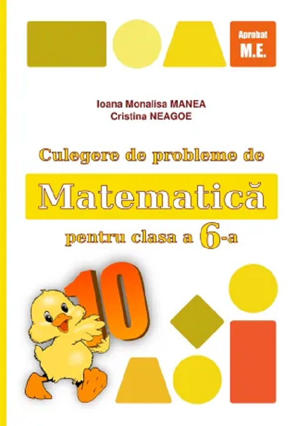 Matematica - Clasa a VI-a | Cristina Neagoe, Ioana Monalisa Manea