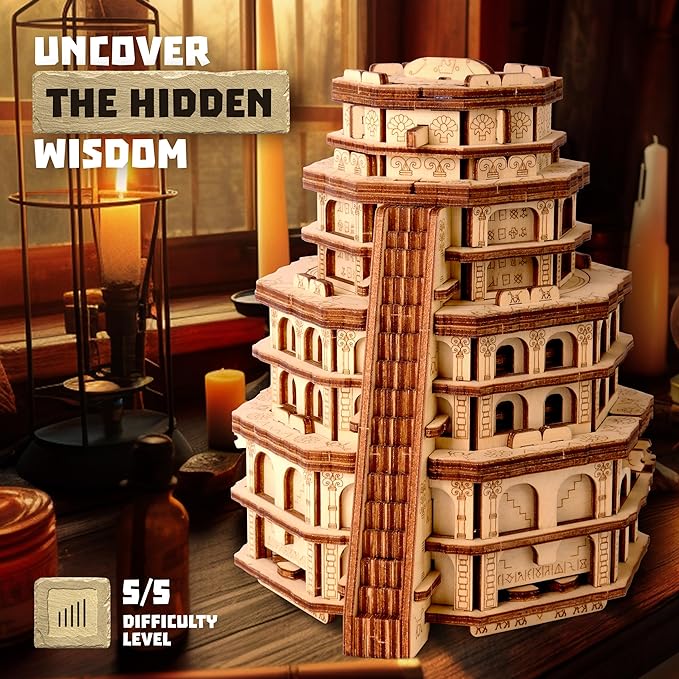 Puzzle 3D, 171 piese - Quest Tower | Escape Welt