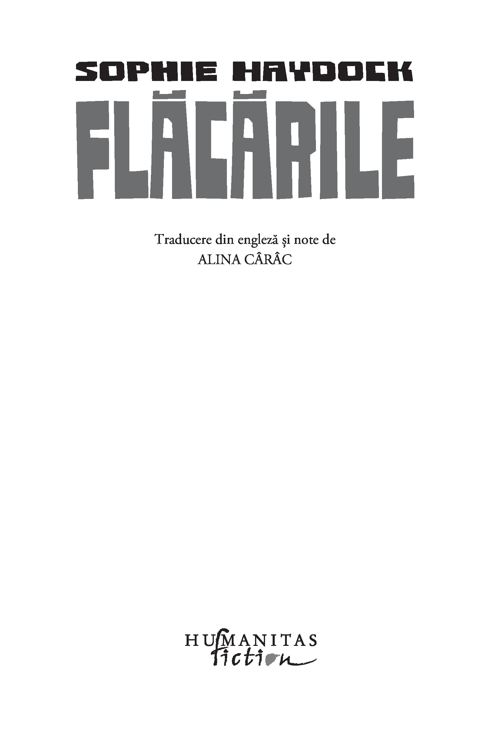 Flacarile | Sophie Haydock - 1 | YEO