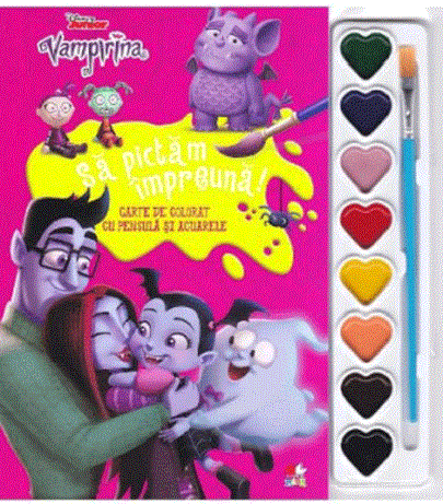 Vampirina. Sa pictam impreuna! |