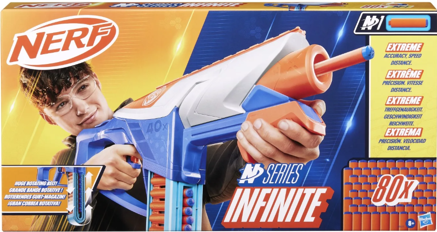 Blaster Nerf - N Series - Infinite | Hasbro - 3 | YEO