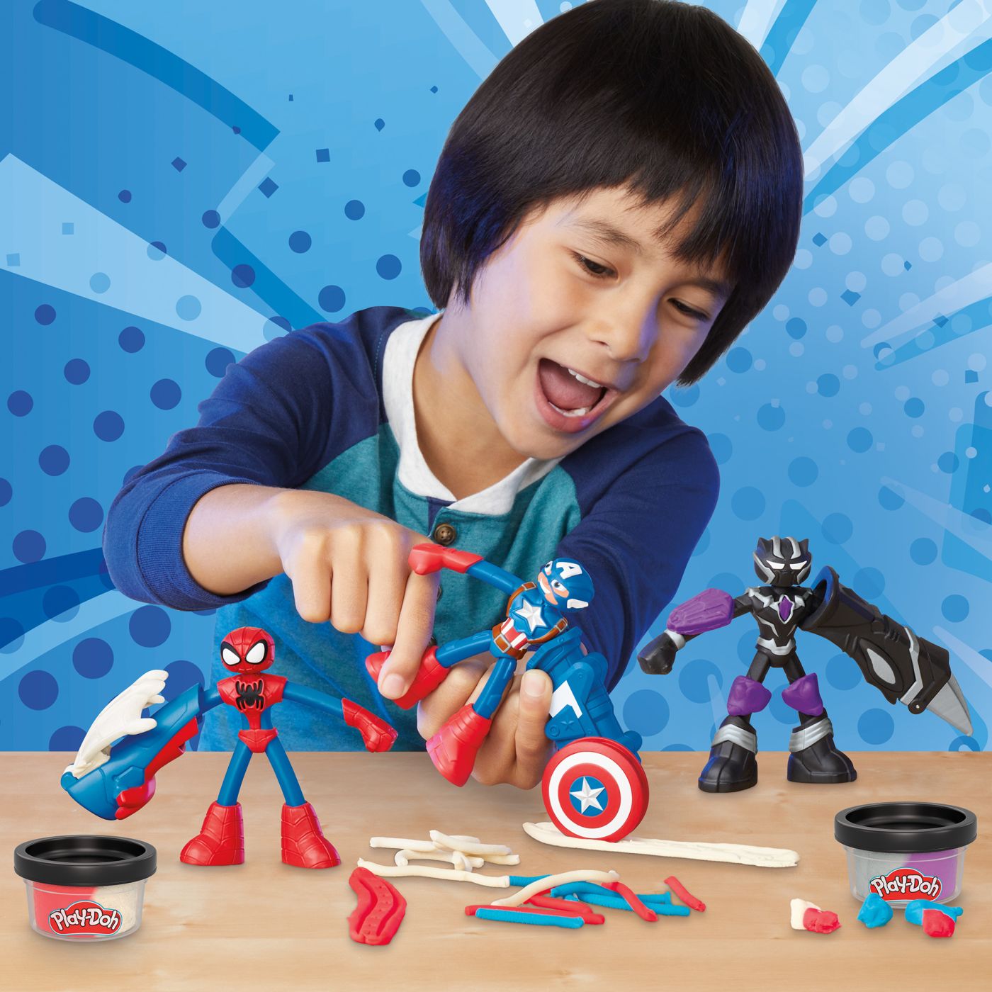 Set joaca cu accesorii - Marvel - 3 Eroi in actiune | Hasbro - 1 | YEO