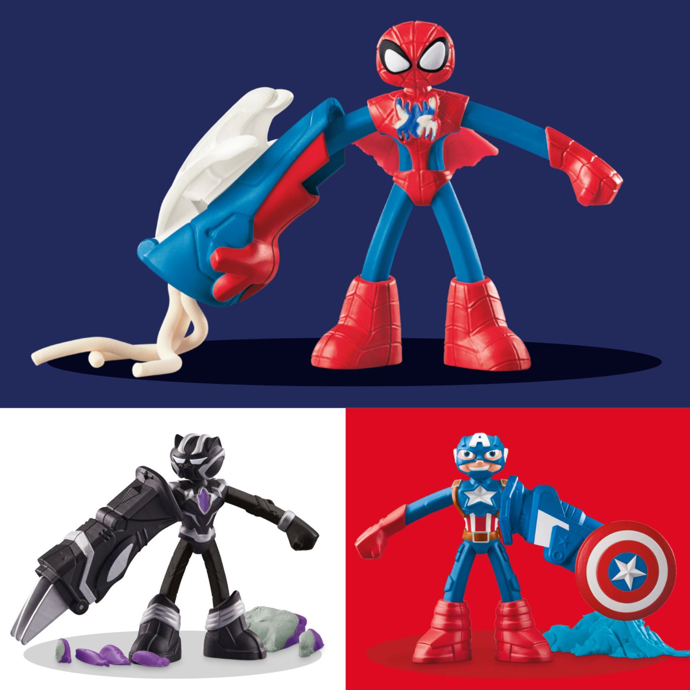 Set joaca cu accesorii - Marvel - 3 Eroi in actiune | Hasbro - 2 | YEO