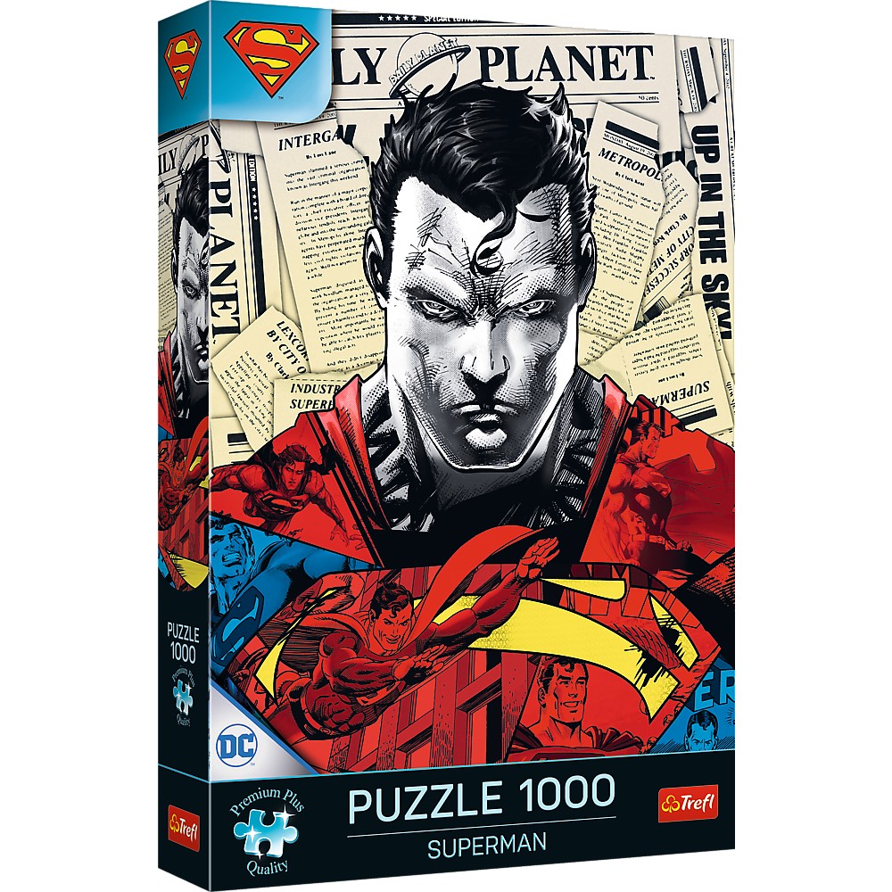 Puzzle 1000 de piese - Superman | Trefl - 1 | YEO