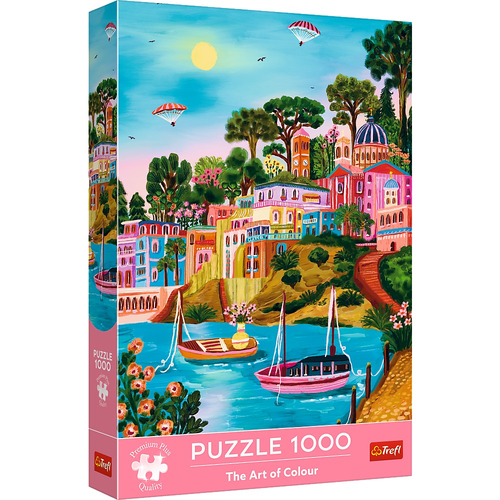 Puzzle 1000 de piese - Syros, Greece | Trefl - 1 | YEO