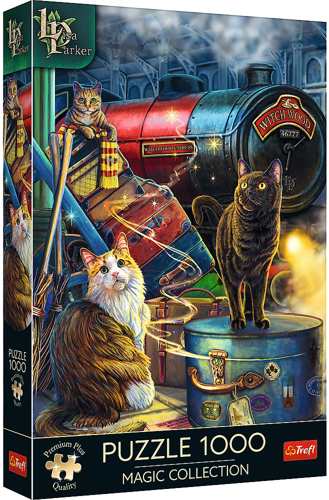 Puzzle 1000 de piese - Witchwood Express | Trefl - 1 | YEO