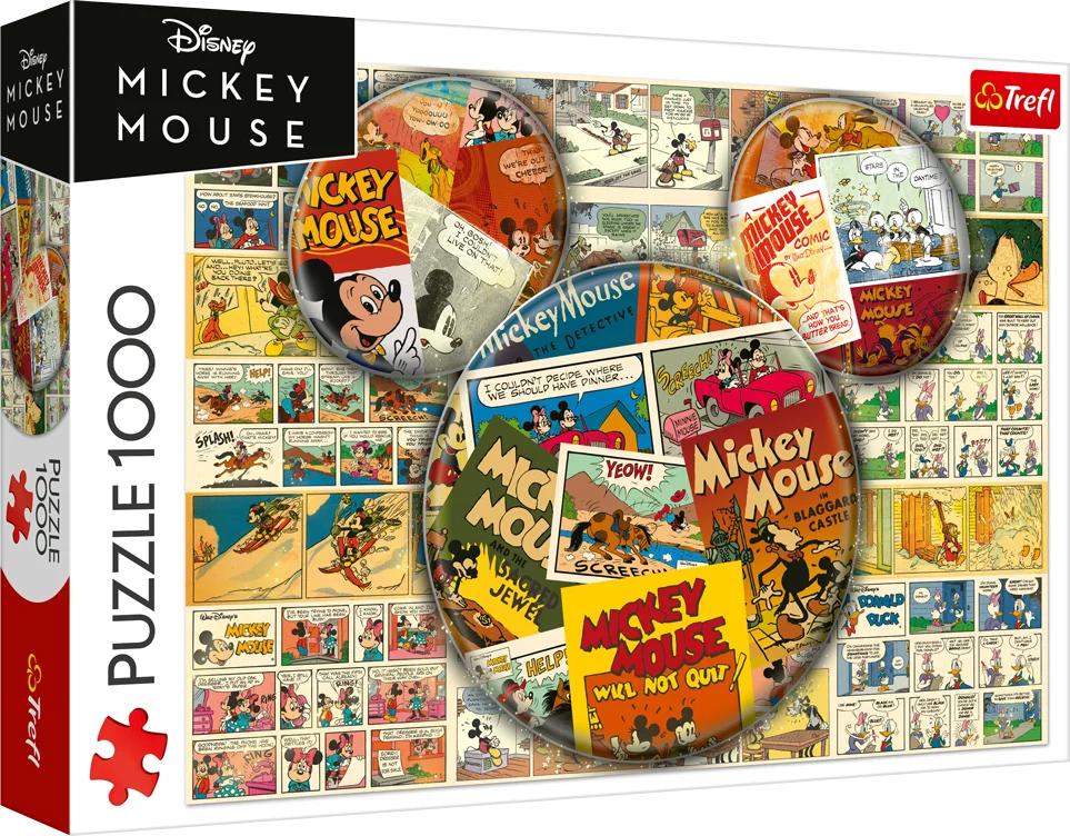 Puzzle 1000 de piese - Disney Mickey Mouse | Trefl - 1 | YEO