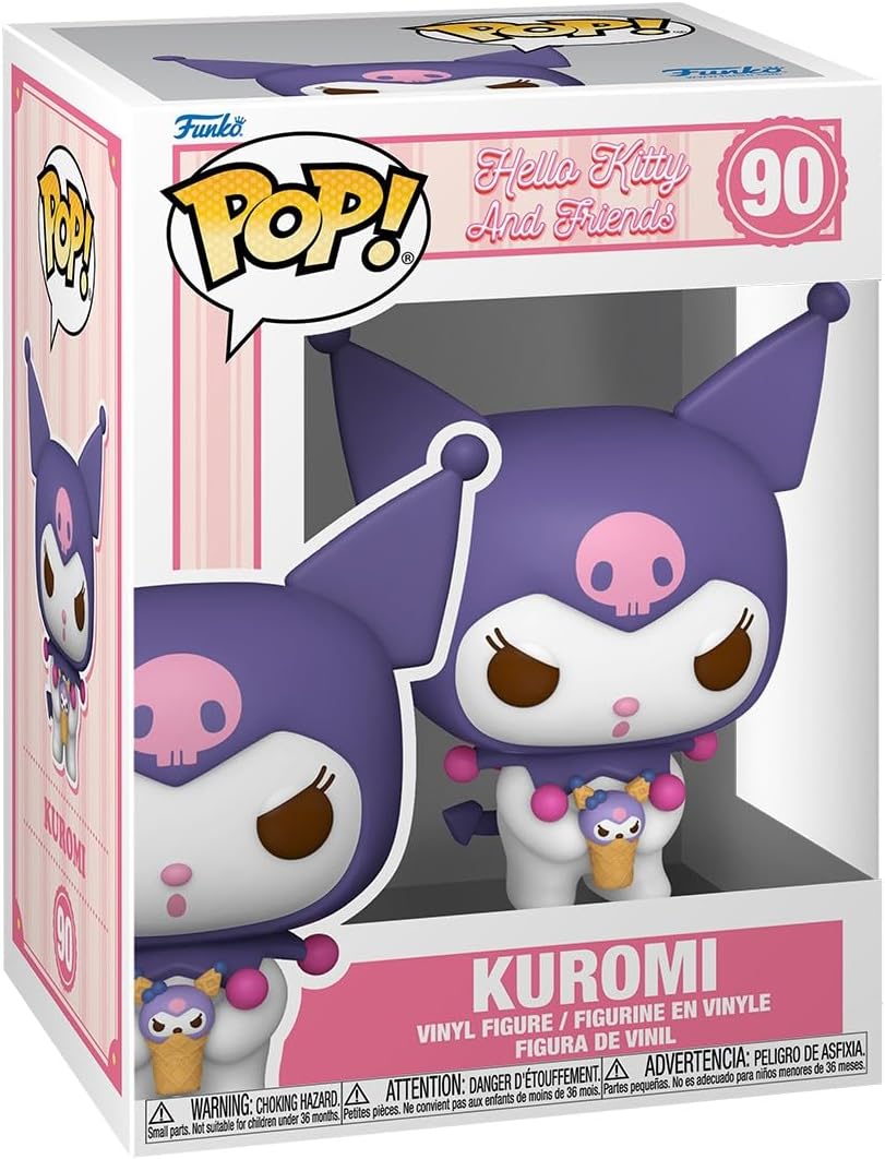 Figurina - Pop! Hello Kitty and Friends: Kuromi | Funko - 1 | YEO