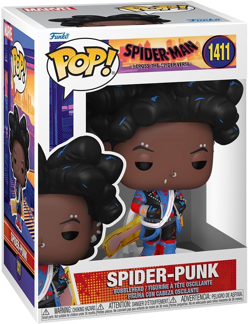 Figurina - Pop! Spider-Man Across the Spider-Verse: Spider-Punk | Funko - 1 | YEO