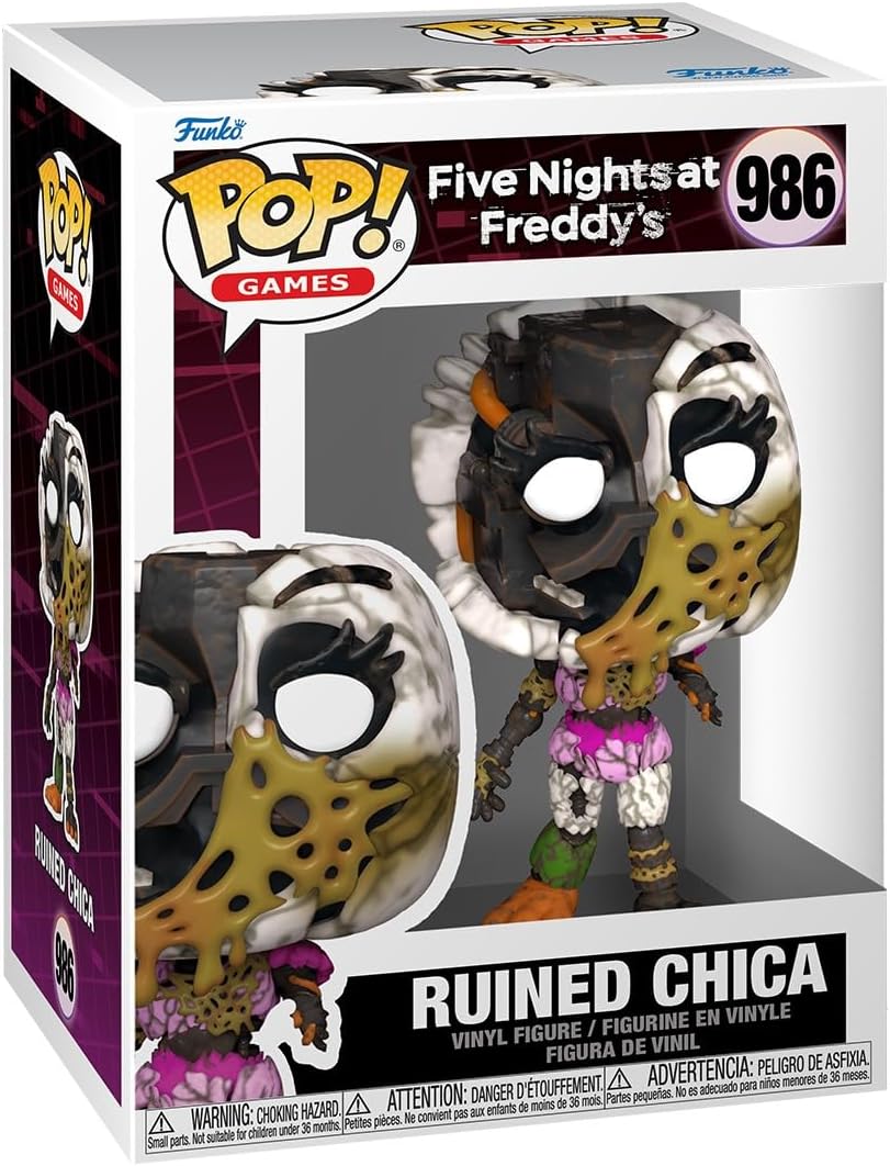 Figurina - Pop! Five Nights At Freddy\'s: Ruined Chica | Funko - 1 | YEO