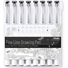 Set 8 fineliners - Multicolor | Ohuhu - 1 | YEO