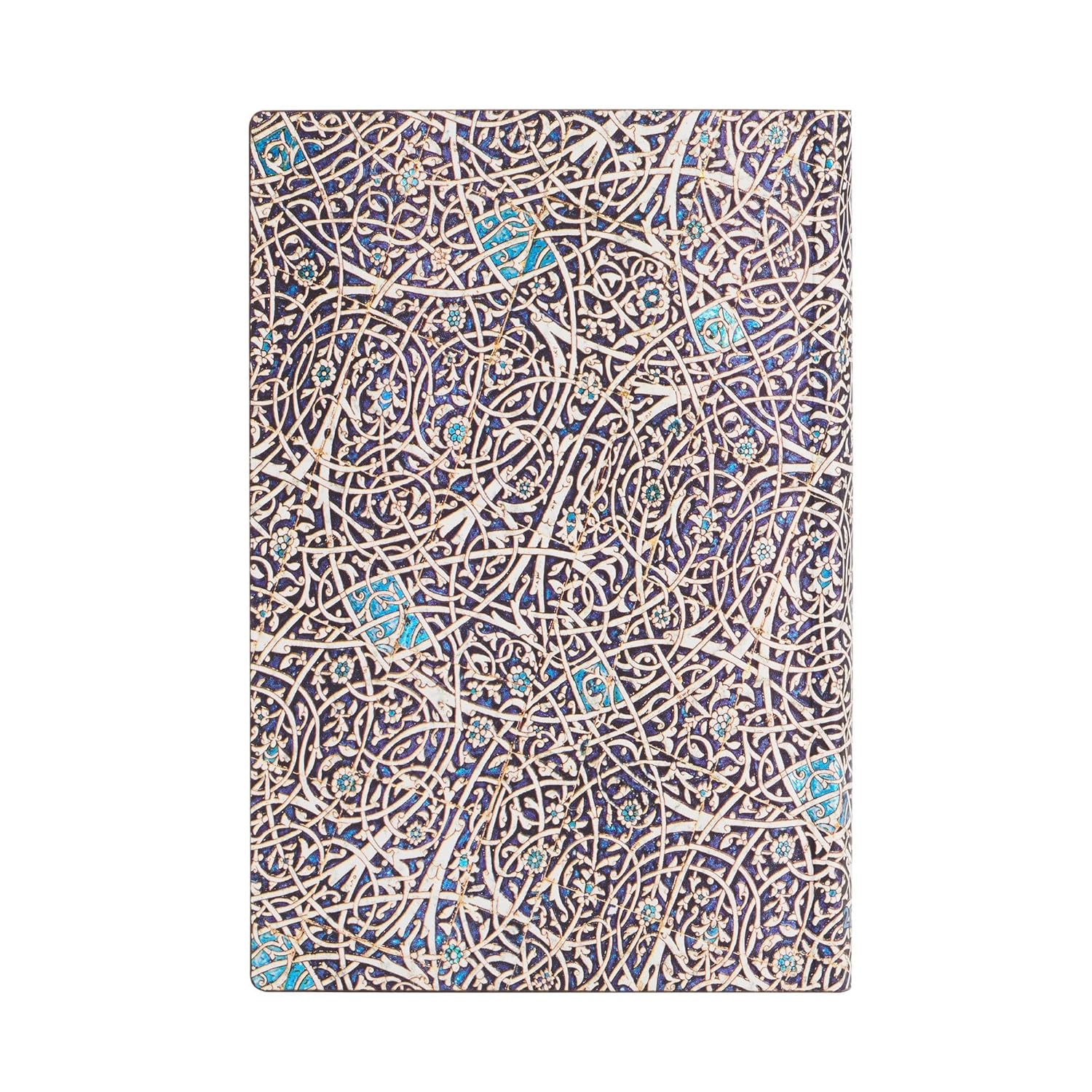 Agenda 2025 - Granada Turquoise - Moorish Mosaic - Mini, Horizontal, Softcover | Paperblanks