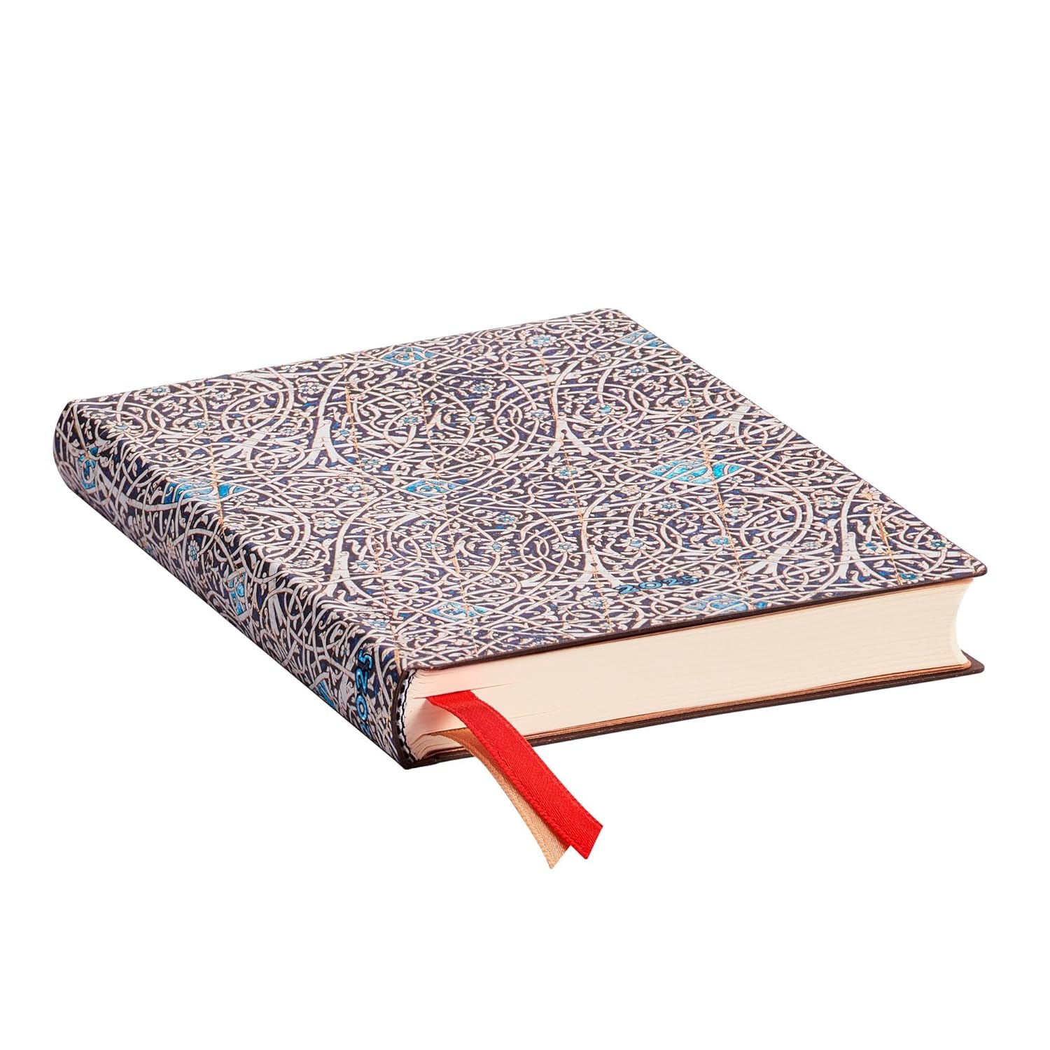 Agenda 2025 - Granada Turquoise - Moorish Mosaic - Mini, Horizontal, Softcover | Paperblanks - 1 | YEO