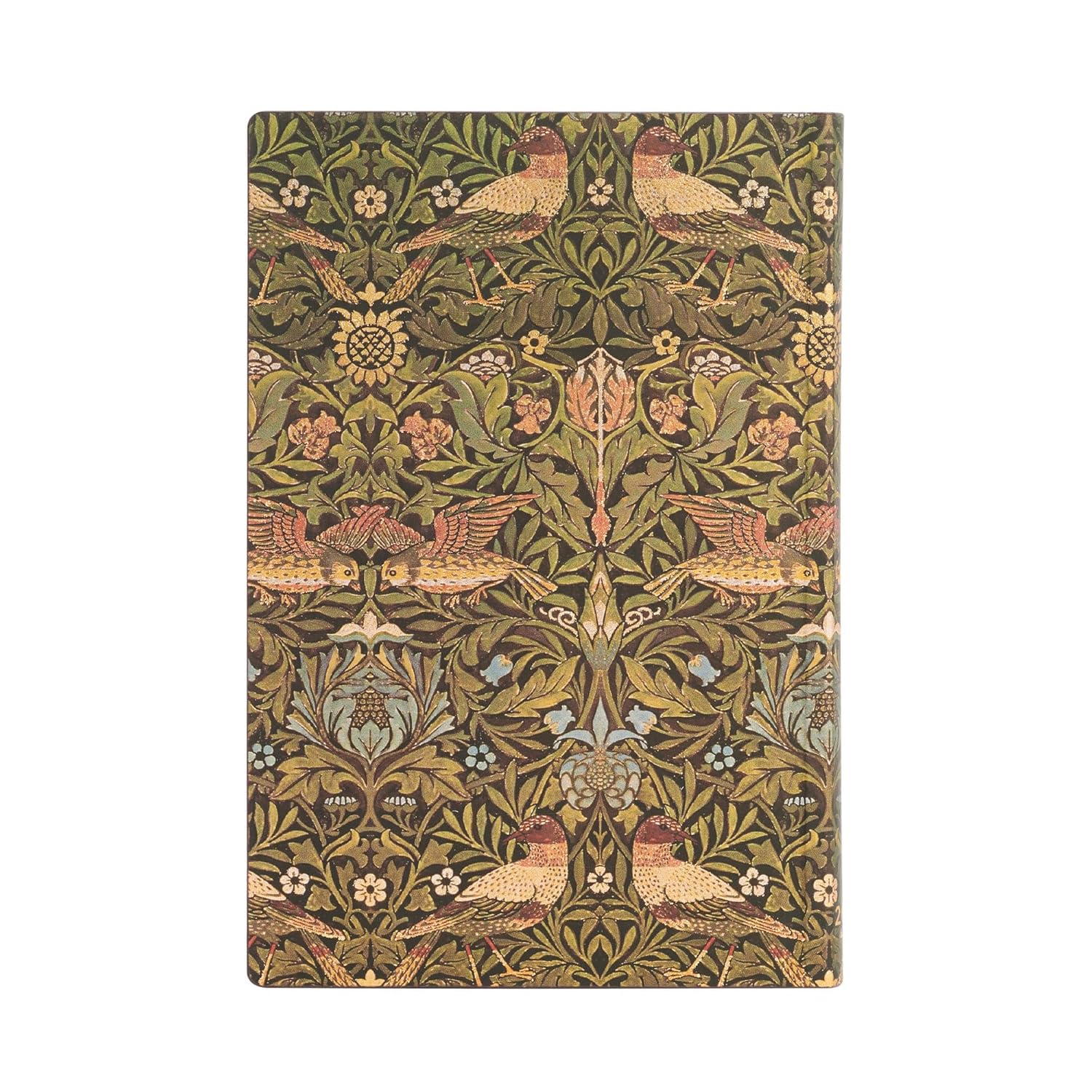 Agenda 2025 - Morris Birds - William Morris - Mini, Horizontal, Softcover | Paperblanks