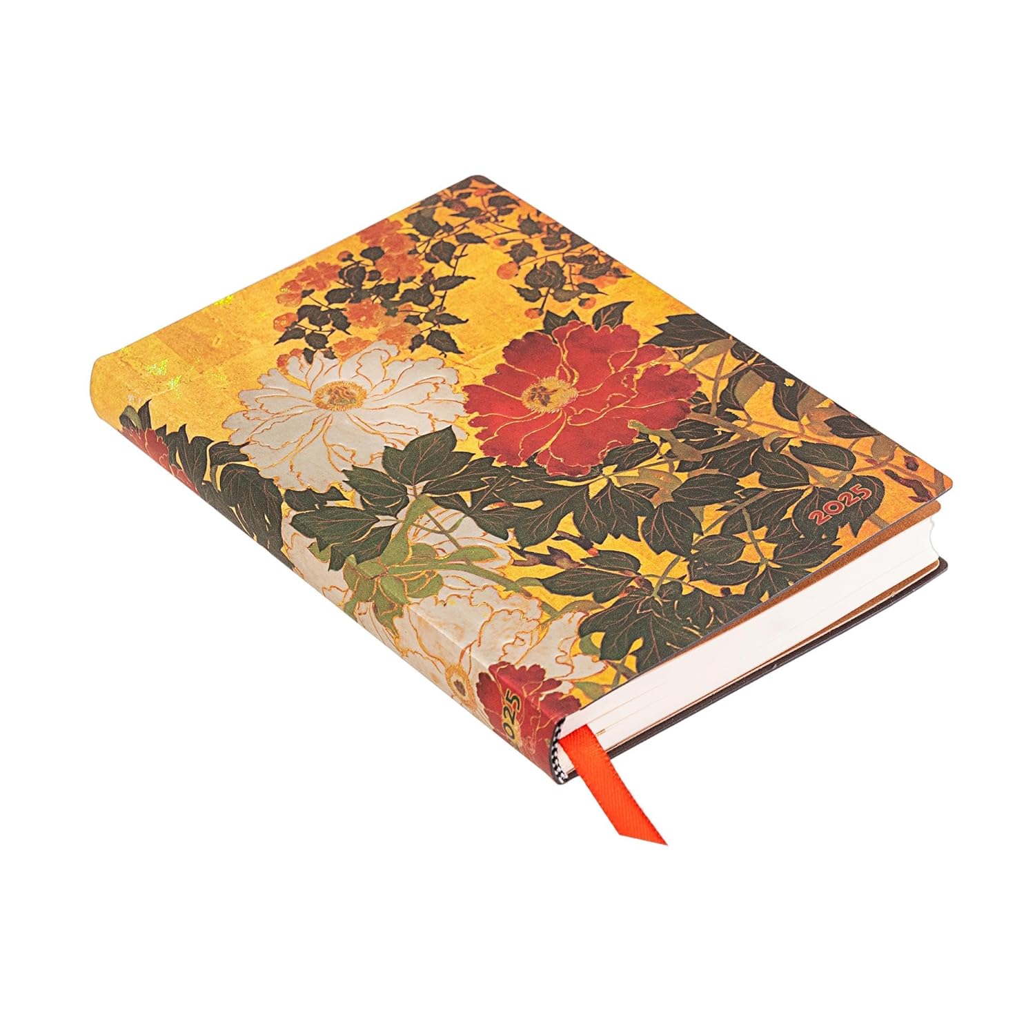 Agenda 2025 - Natsu - Rinpa Florals - Mini, Horizontal, Softcover | Paperblanks - 1 | YEO