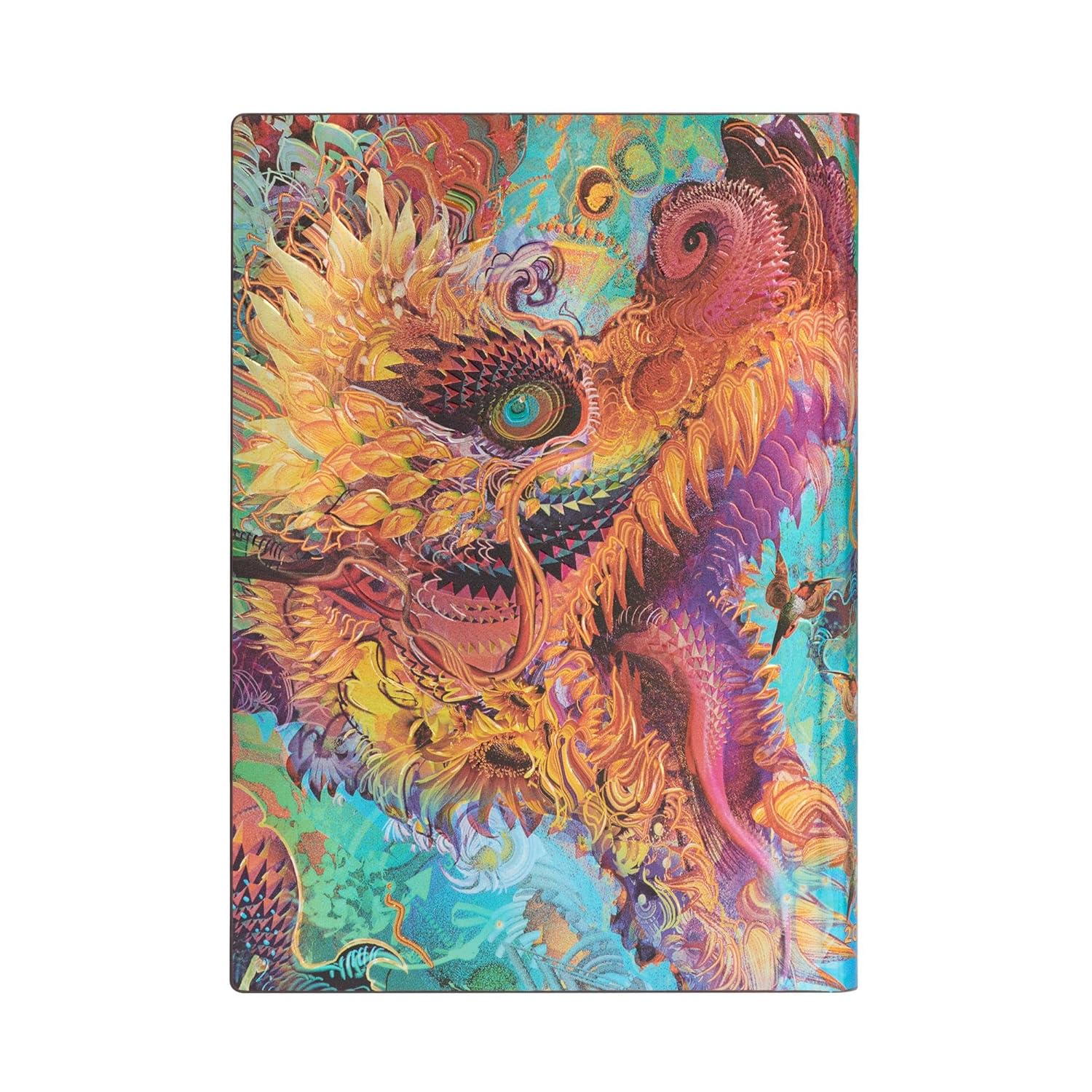 Agenda 2025 - Humming Dragon - Android Jones Collection - Midi, Horizontal, Softcover | Paperblanks