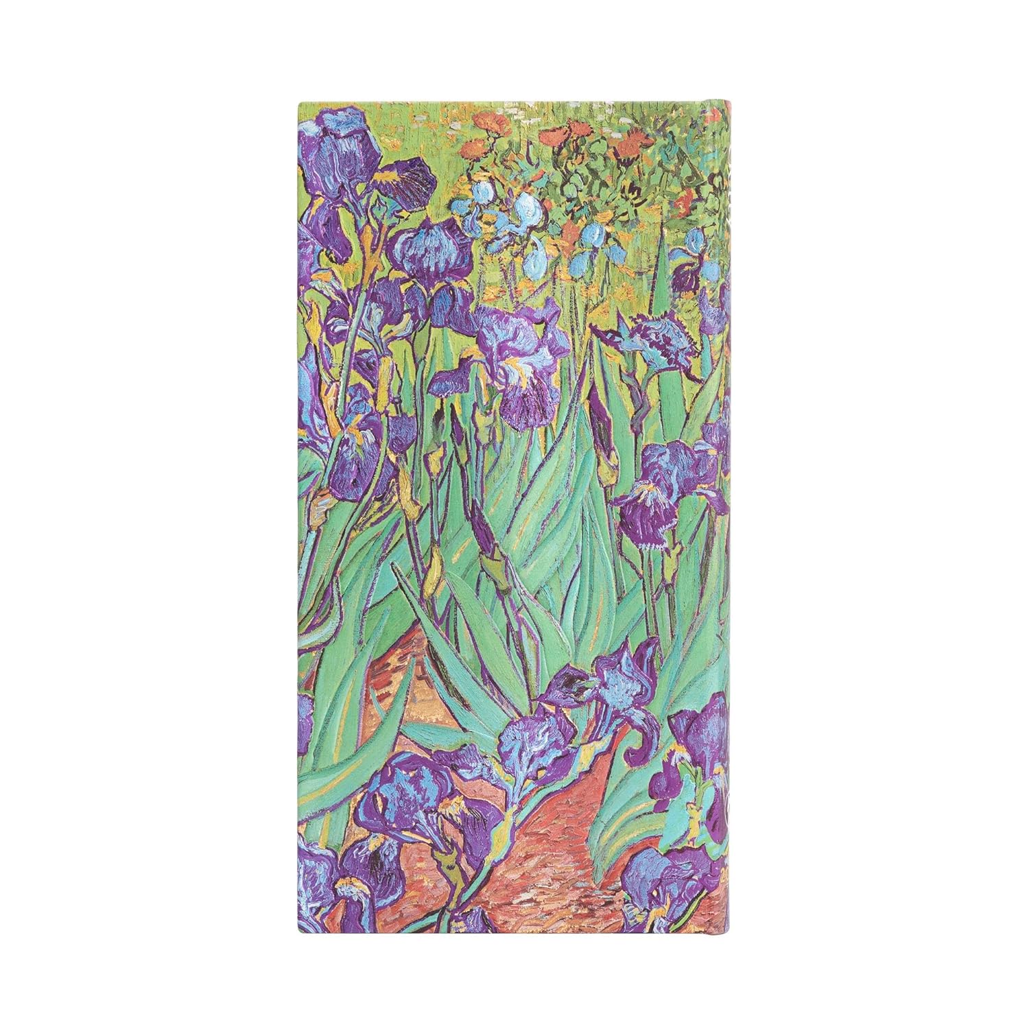 Agenda 2025 - Van Gogh’s Irises - Slim, Horizontal, Hardcover | Paperblanks