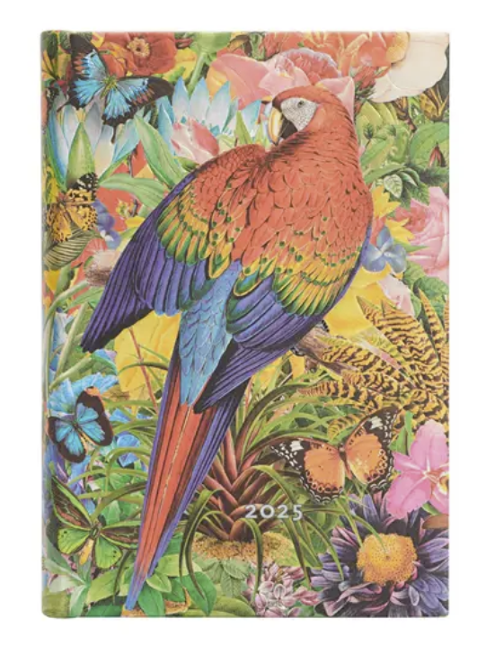 Agenda 2025 - Tropical Garden - Nature Montages - Mini, Day-at-a-Time, Hardcover | Paperblanks - 3 | YEO