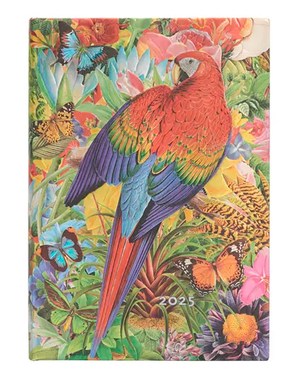 Agenda 2025 - Tropical Garden - Nature Montages - Midi, Horizontal, Hardcover | Paperblanks - 3 | YEO