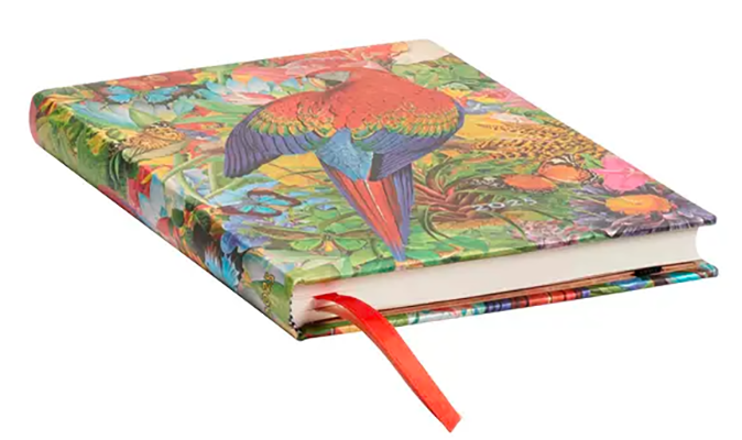 Agenda 2025 - Tropical Garden - Nature Montages - Midi, Horizontal, Hardcover | Paperblanks