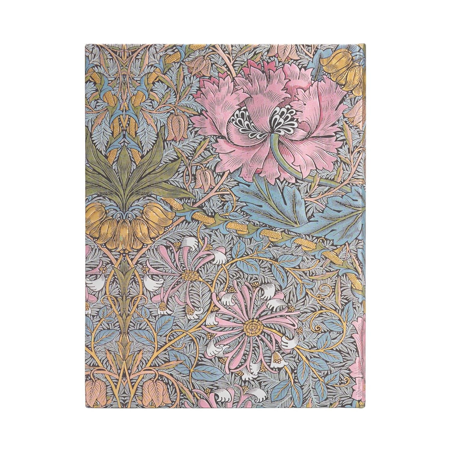 Agenda 2025 - Morris Pink Honeysuckle - William Morris - Ultra, Horizontal, Hardcover | Paperblanks