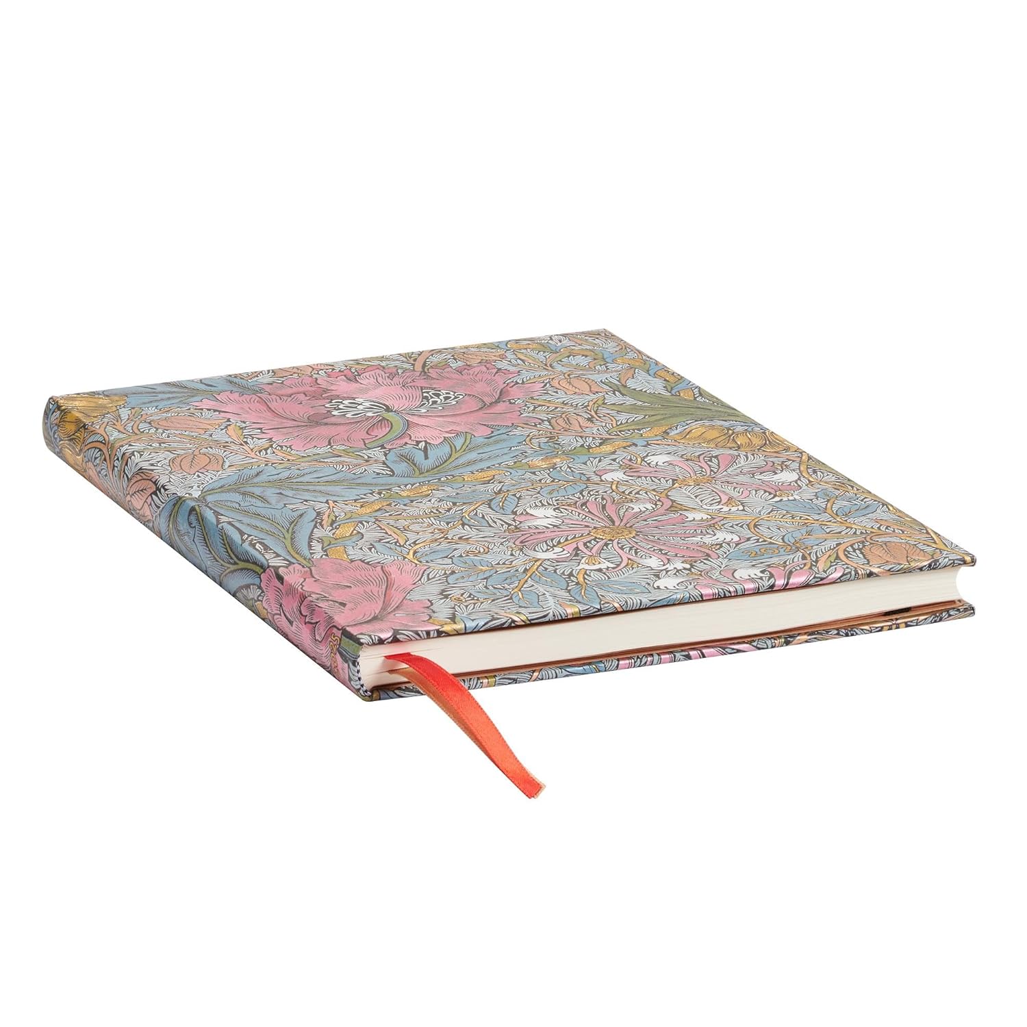 Agenda 2025 - Morris Pink Honeysuckle - William Morris - Ultra, Horizontal, Hardcover | Paperblanks - 1 | YEO