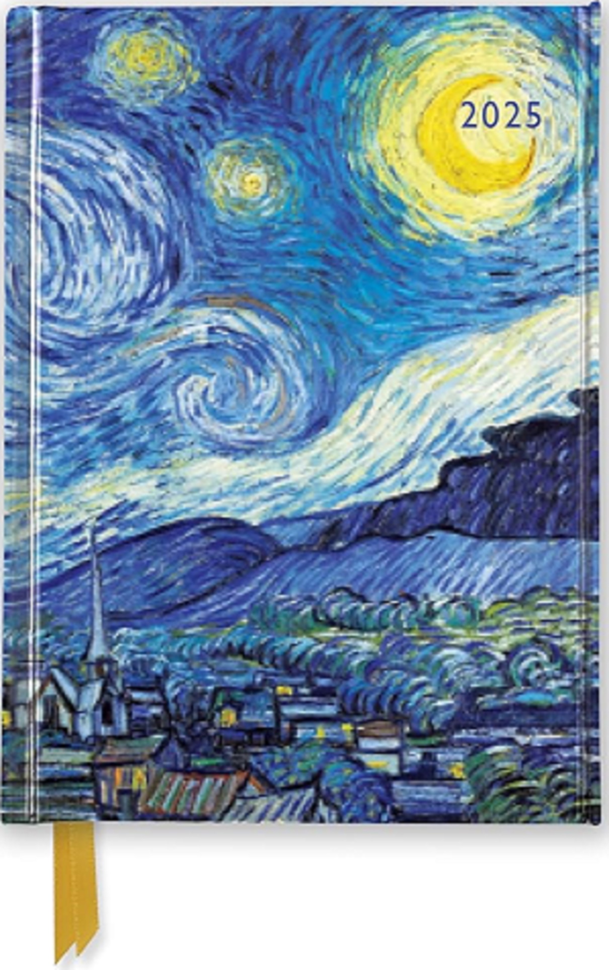 Agenda 2025 - Vincent Van Gogh - The Starry Night | Flame Tree Calendars