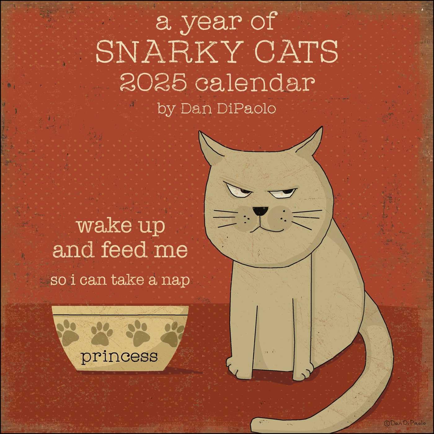 A Year of Snarky Cats 2025 Wall Calendar | Andrews McMeel Publishing - 3 | YEO