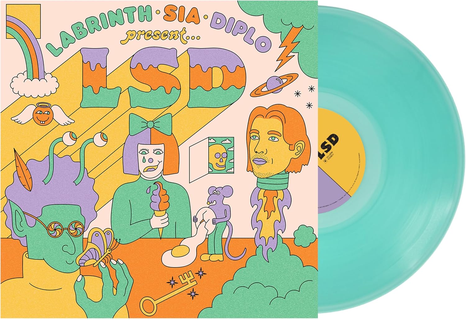 LSD (Sea Glass Vinyl, 5th Anniversary Edition) | Labrinth, Sia, Diplo