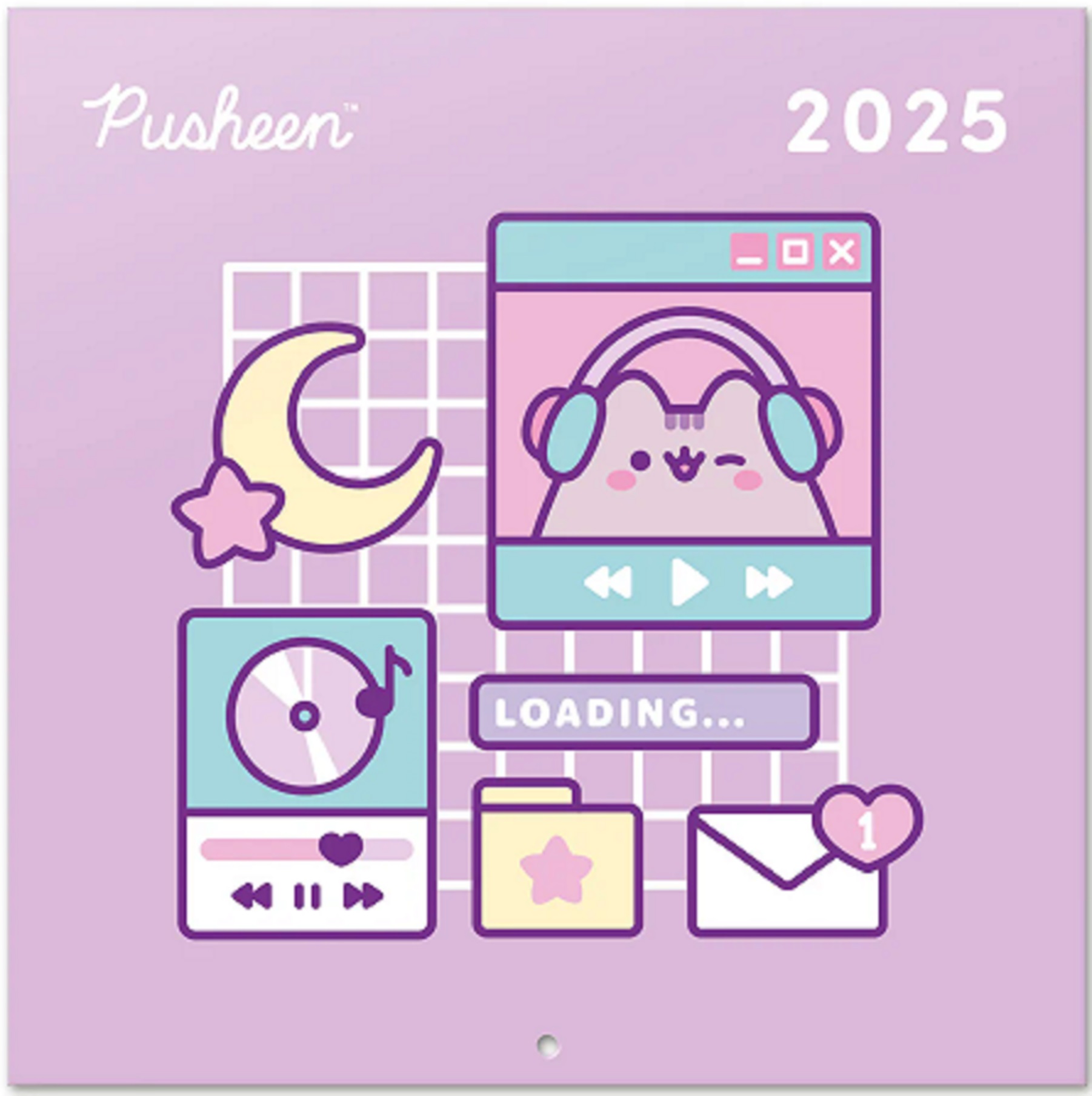 Calendar de perete 2025 - Pusheen | Grupo Erik - 3 | YEO