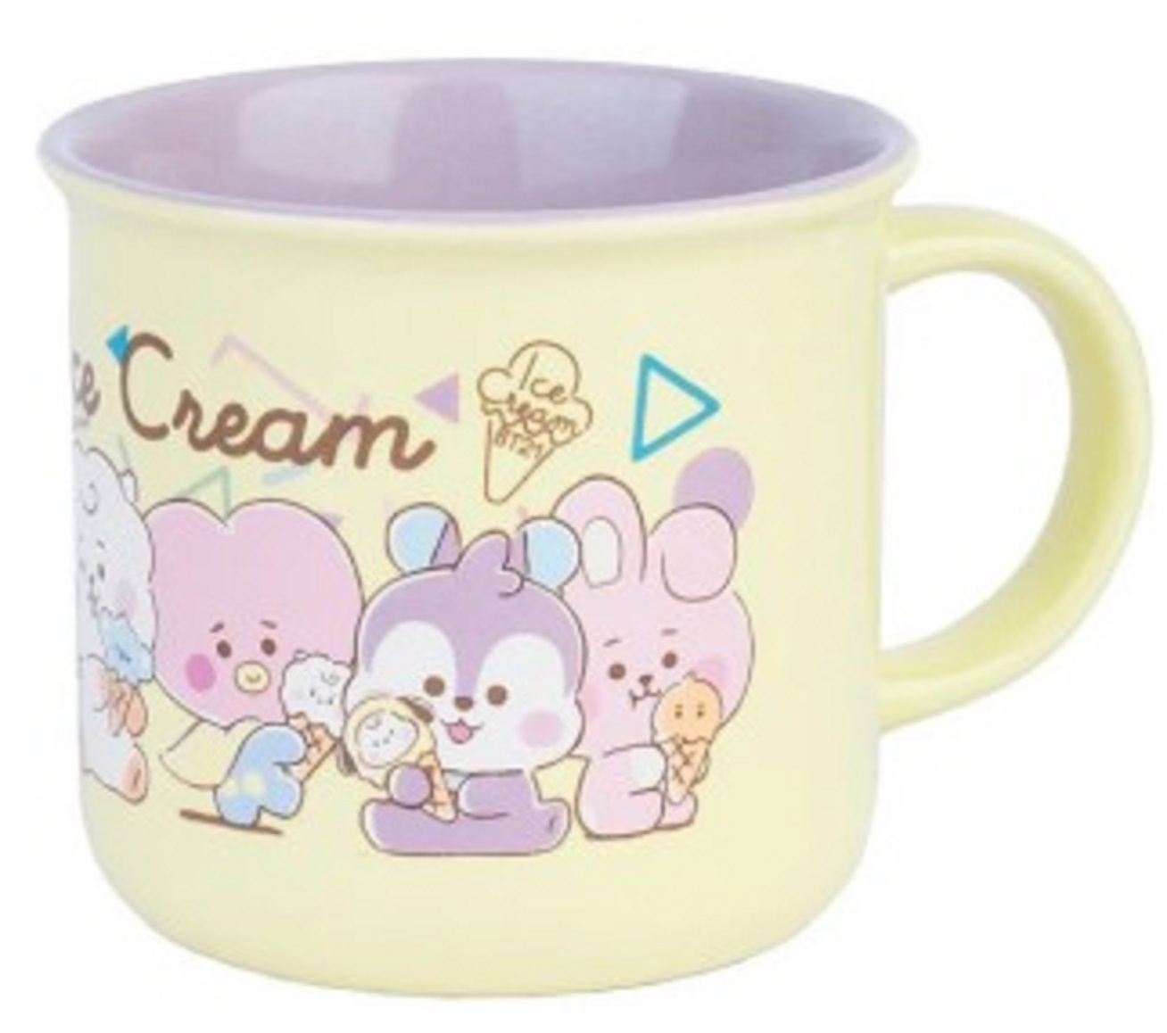 Cana 380 ml - BT21 - Ice-Cream | Grupo Erik