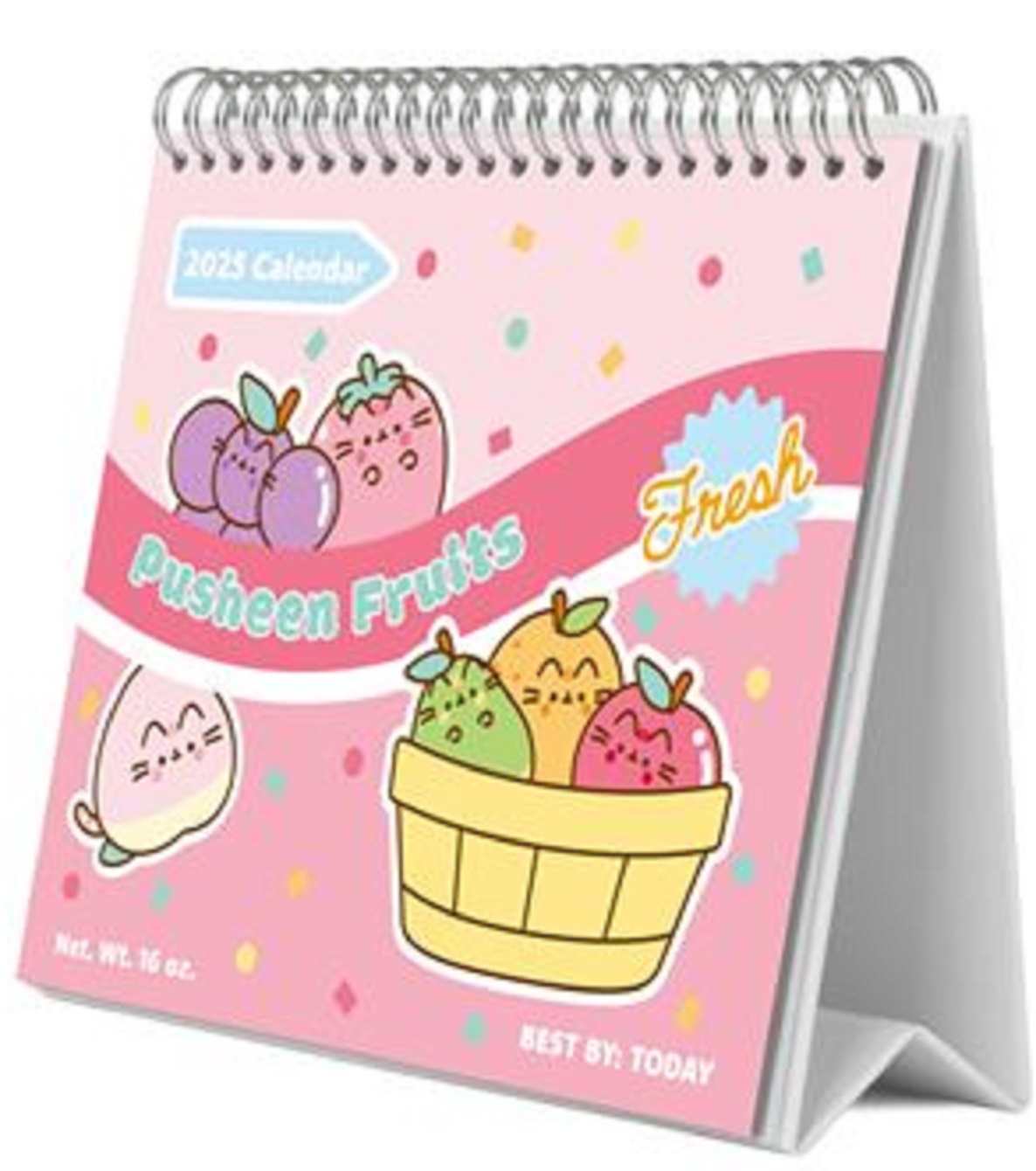 Calendar de birou 2025 - Pusheen - Pusheen Fruits | Grupo Erik - 3 | YEO