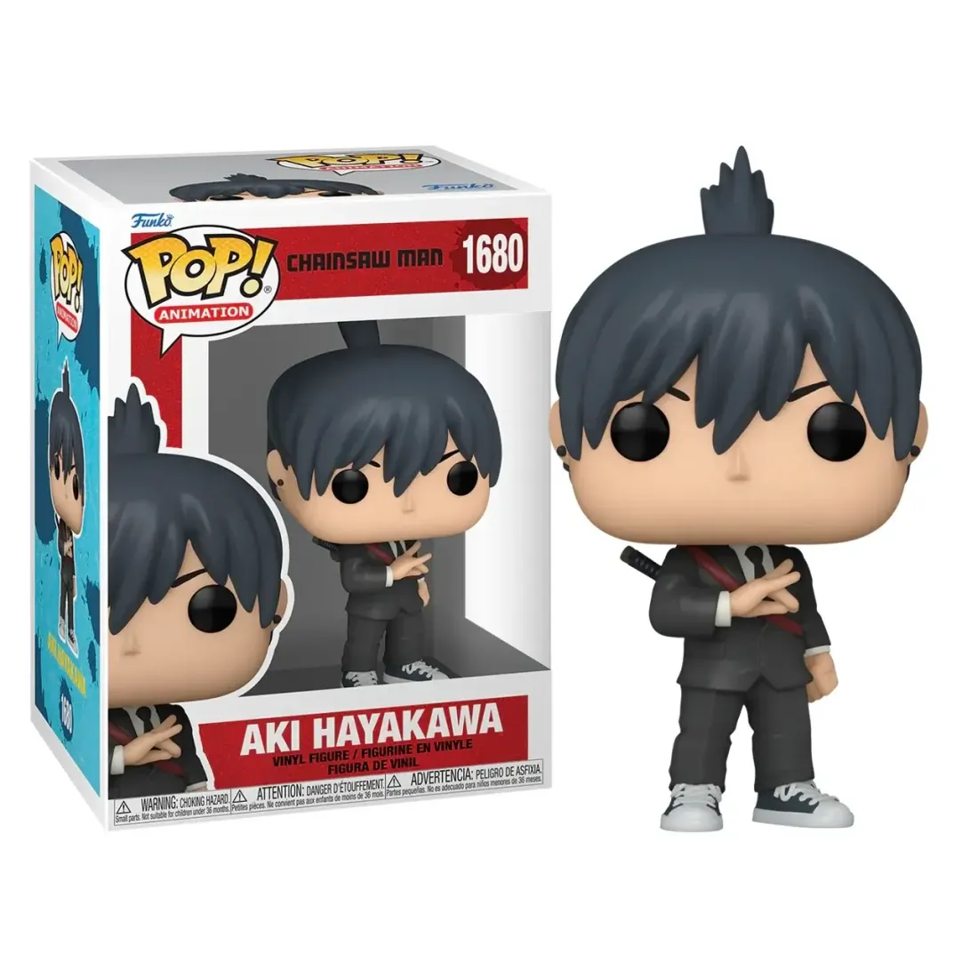 Figurina - Pop! Animation - Chainsaw Man: Aki Hayakawa | Funko