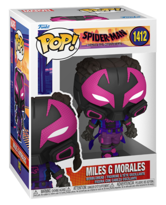 Figurina - Pop! - Spider-Man: Across the Spider-Verse - Miles G Morales (Bobblehead) | Funko - 3 | YEO